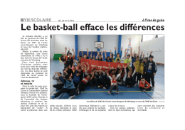 Le basket$ball efface les diff茅rences