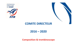 16-12-2016 Trombinoscope Comit&eacute; Directeur