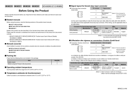 MR-MC210/MR-MC211/MR-MC240/MR