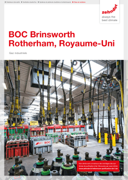 BOC Brinsworth Rotherham, Royaume-Uni