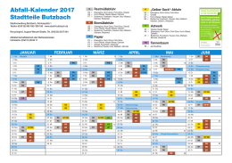 Abfallkalender (Stadtteile)