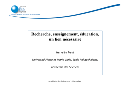 Herv&eacute; Le Treut - Acad&eacute;mie des sciences
