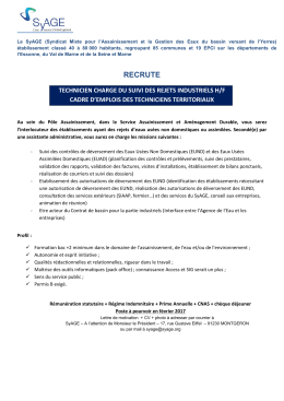 recrute - Gest`eau