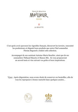 C`est après avoir parcouru les vignobles français
