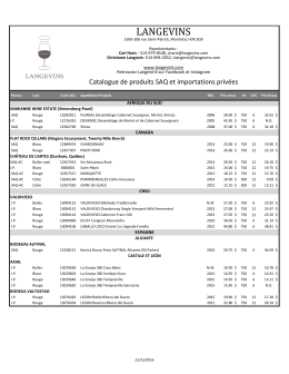 Liste compl&egrave;te