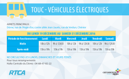 horaires du toucs - Carcassonne Agglo