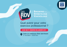 Télécharger le programme détaillé - Rencontre de la dermatologie