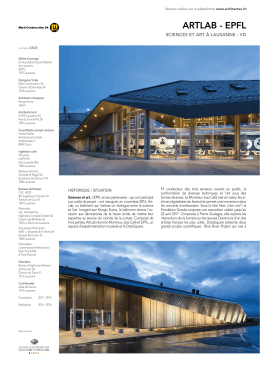 Voir le PDF - Architectes.ch