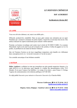 le dernier ch&ocirc;meur