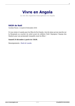 PDF - Vivre en Angola