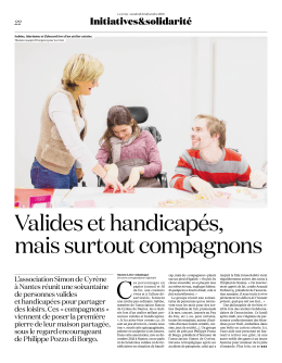 1223 Valides et handicap&eacute;s, l`ass. Simon de