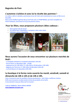 Voir le programme
