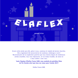 Season`s Greetings - Elaflex France Sarl