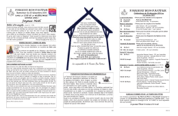 Les responsables de la Paroisse Bon-Pasteur