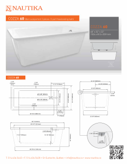 Feuille sp&eacute;cification COZZA60
