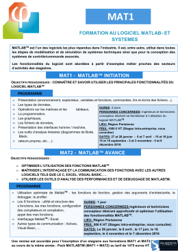 sur ce lien pour un descriptif complet des formations