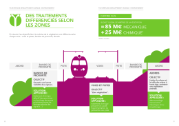 DES TRAITEMENTS DIFFERENCIÉS SELON LES ZONES
