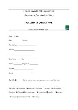 T&eacute;l&eacute;chargez le dossier d`inscription
