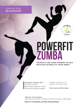 Anim&eacute; par Sylvie - Thann &ndash; Steinbach