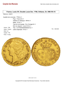 France, Louis XV, Double Louis Dor, 1766, Orléans, Or, KM:519.15