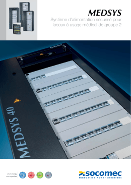 medsys - Socomec