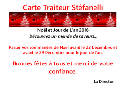 Télécharger la Carte de Nöel 2016