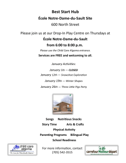 Best Start Hub - Childcare Algoma