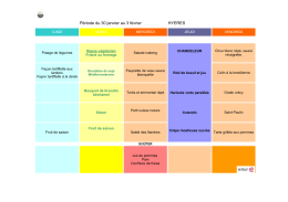 menus Hyeres sco