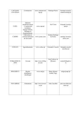 CAETANO COATINGS Construction www.caetanocoati ngs.pt
