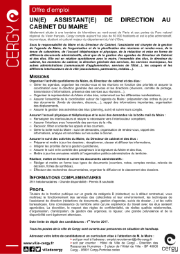 Télécharger l`offre détaillée