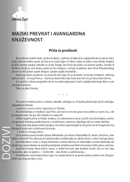 Alfred Žari: MAJSKI PREVRAT I AVANGARDNA KNJIŽEVNOST