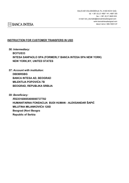Salter 220: Štampa instrukcija za naplatu
