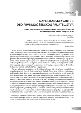 NAPOLITANSKI KVARTET, DEO PRVI