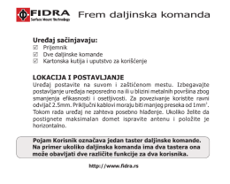 Frem daljinska komanda