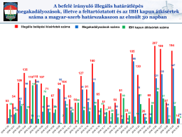 A befel&eacute; ir&aacute;nyul&oacute; illeg&aacute;lis hat&aacute;r&aacute;tl&eacute;p&eacute;s