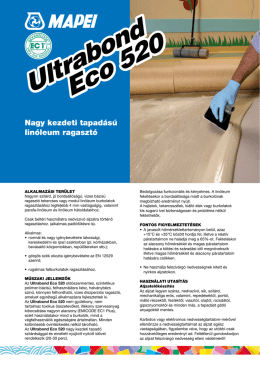 Ultrabond Eco 520 Ultrabond Eco 520