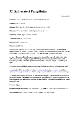 32. Szilveszteri Pezsgőfut&aacute;s