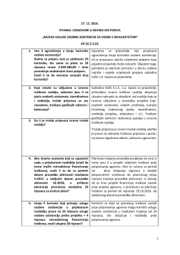 1 27. 12. 2016. pitanja i odgovori u okviru esf
