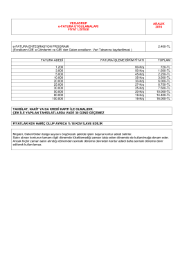 Fiyat Listesi i&ccedil;in tıklayınız&hellip;