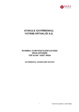 atakule gayrimenkul yatırım ortaklığı a.ş.