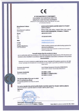 / (( ) yukonda CE uygunluk iSoretinin