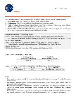 12 Basamaklı Numara - GS1 T&uuml;rkiye