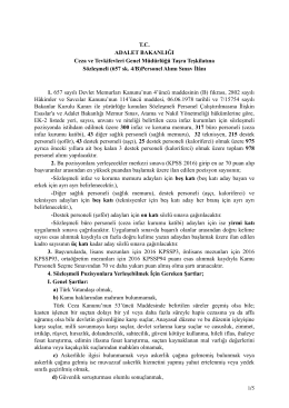 (657 sk. 4/B)Personel Alımı