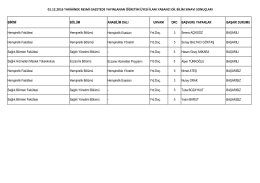 SONUC_28 12 2016.xlsx - Sağlık Bilimleri Üniversitesi