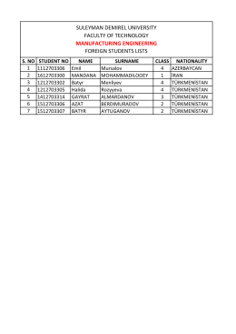 Manufacturing Engineering