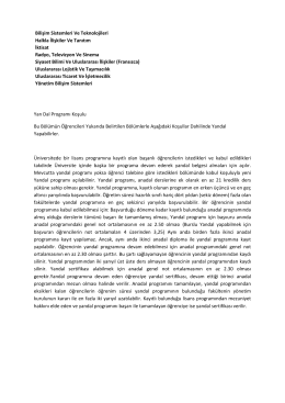 Bilişim Sistemleri Ve Teknolojileri Halkla İlişkiler Ve Tanıtım İktisat