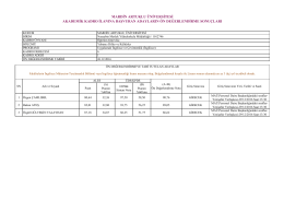 mardin artuklu üniversitesi akademik kadro ilanına başvuran