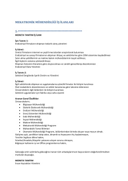 iş ilanları. - IbrahimCayiroglu.Com