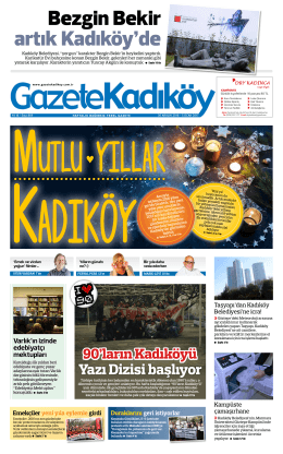 Yazı Dizisi başlıyor