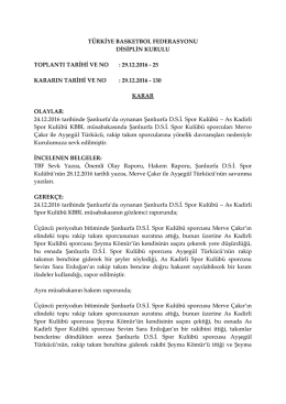 türkiye basketbol federasyonu